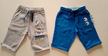 trenerke za dečake: Bermude za dečake Veličina 110-116 cm 5-6 god Cena za oba para 500 din — 6