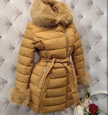 Jackets, Coats, Vests: M, Single-colored, With lining, Faux fur — 1