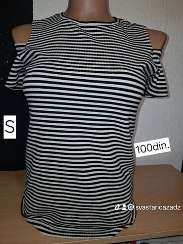 Women's Clothing: Ženske bluze/majice – više modela - Crna majica sa srebrnim — 4