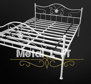 Fotelje: LUX M16 -metalni KREVETI od metala PO MERI lux Minimalistički dizajn — 9