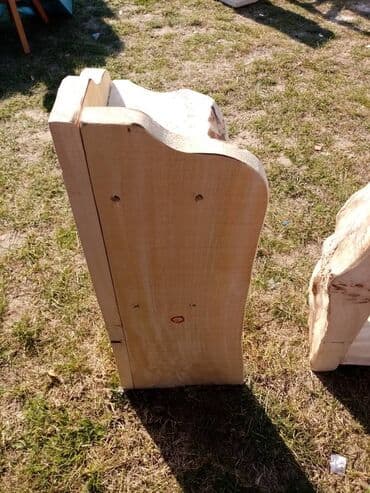 Stolovi: Ugaona Polica NOVA Puno Drvo Masivna AKCIJA Potpuno nova ugaona — 2