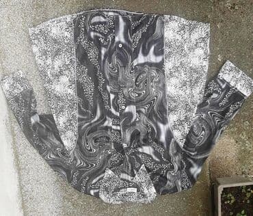 tunika boho style: 3XL (EU 46), Polyester, color - Multicolored — 2