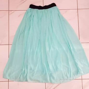 jaknice sa krznom: M (EU 38), L (EU 40), XL (EU 42), Midi, color - Turquoise — 1