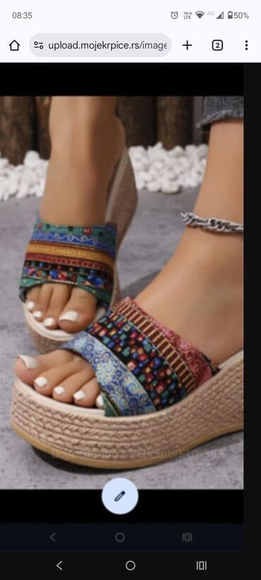 kiko нови сад слике: Fashion slippers, 38.5 — 6