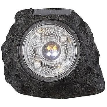 za ciscenje ormara: Solarne baštenske lampe u obliku kamena - Dekorativna LED rasveta — 3