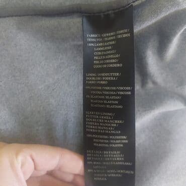 Džemperi: Armani Collezioni muška kožna jakna - Materijal spolja: 100% jagnjeća — 1