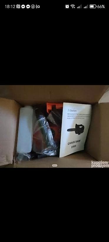 Sweatpants: Benzinska motorna testera SUPAMASTER MS-9080 – 42 cc, jednoručna — 2