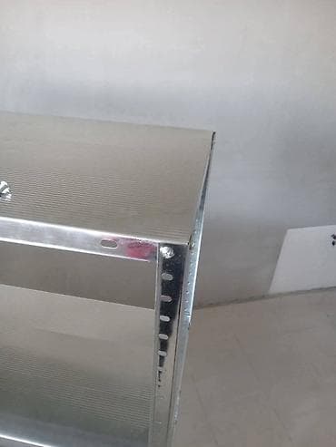 ikea garnisne: 08. METALNE POLICE ALU POLICE SA ŠRAFOVIMA 30cm ✅ -(4 rafa po 50kg — 2