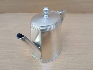 ART DECO Posrebreni čajnik 4 Luxuzni, ART DEKO, Posrebreni čajnik — 2