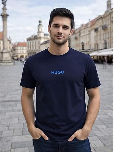 hugo bermude: Muška majica kratkih rukava – HUGO logo

Muske majce 
M-3xl
1550 din
🟢 — 2