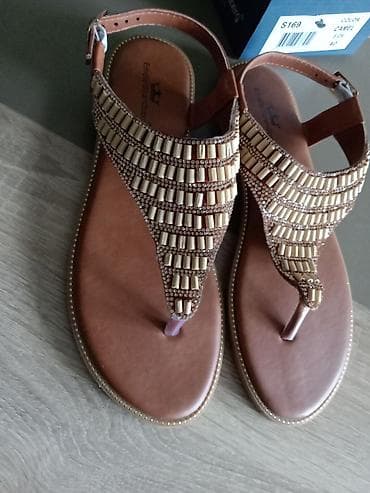 sandale 7 cm: Ženske sandale Emelie Strandberg – model S169 - Veličina: 40 - Boja — 2