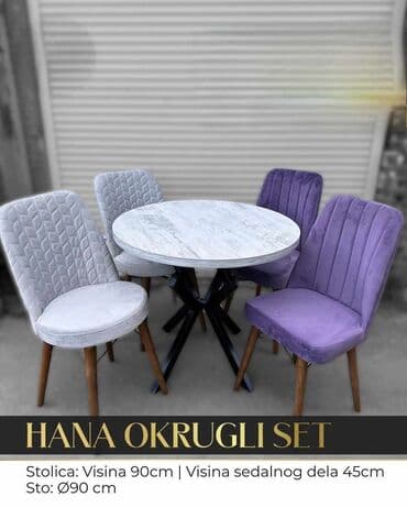 trpezarijski sto za 8 osoba dimenzije: 05. Set
270e — 6