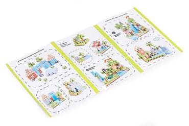 Building Blocks: Set magnetnih kocki za decu – 142 dela, kocke i dinosaurusi Šifra — 7