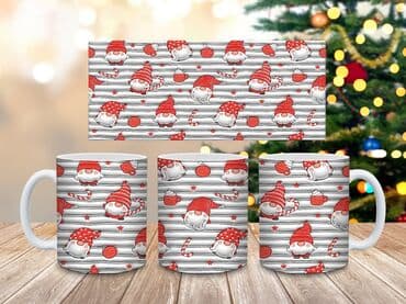 Praznične keramičke šolje – više dizajna - Materijal: kvalitetna — 6