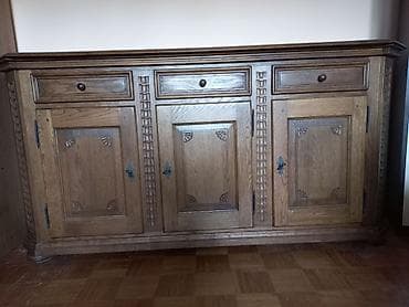 akcija 24 komode: Komoda. Puno drvo. Šlrina 196 cm, visina 97 cm, dubina 49 cm — 1