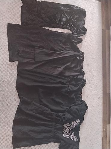 haljine s: Paket od5 crnih haljina,500d (različiti krojevi i materijali): - — 1