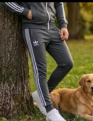 Trenerke: Trenerka Adidas, bоја - Crna — 2