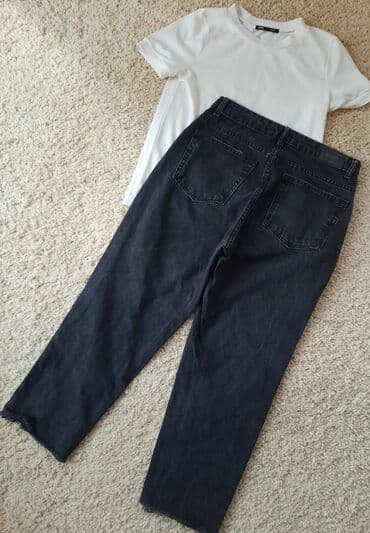 Pantalone: S (EU 36), Visok struk, Kilote — 1