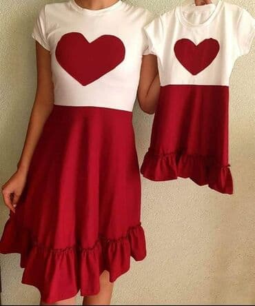 haljina 10: Haljine za mame i devojcice - rade se u velicinama od 1 do 12, i za — 29