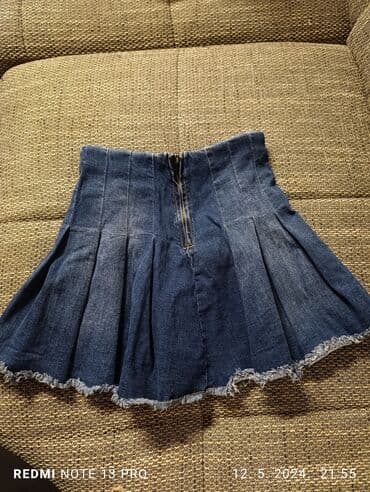 Women's Clothing: XS, Mini, color - Blue — 2