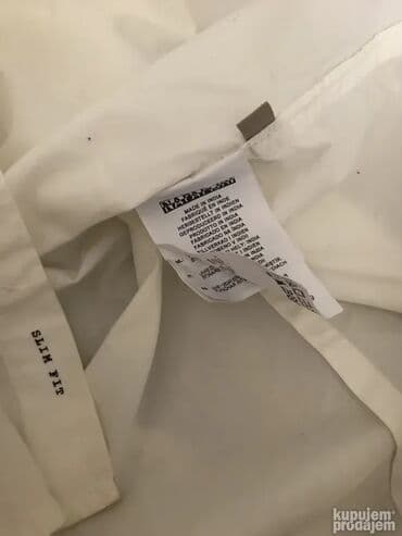 Venčanice i aksesoari: Original NAPAPIJRI kosulja M PRAKTICNO NOVA 100% cotton Ramena 46cm — 8