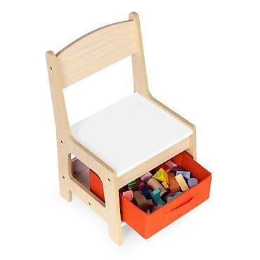 kupujem prodajem stolice: Dečiji set sto i 2 stolice sa tablom za pisanje Wood ECOTOYS Šifra — 6