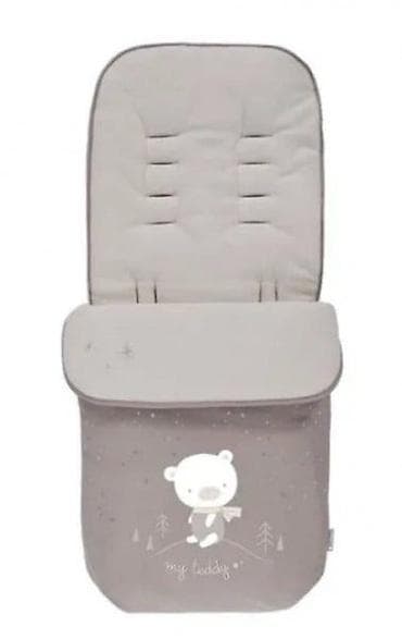 Kolica za bebe: KikkaBoo Zimska navlaka za kolica Polar Friends Teddy – šifra — 1