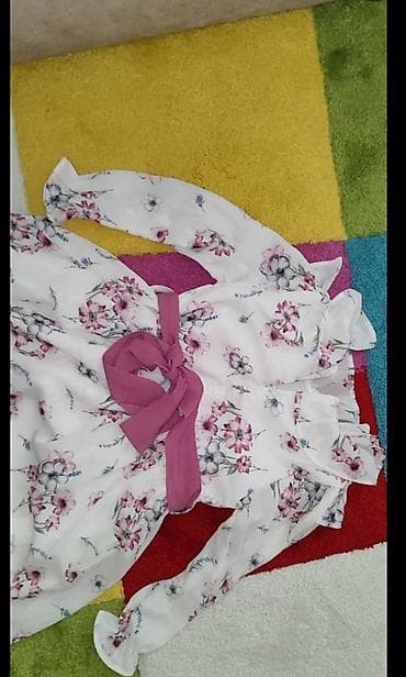 svecane haljine sombor: NOVO! Dečija haljina sa cvetnim printom i volanima - Model: haljina sa — 2
