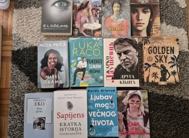 Razne knjige na prodaju. za vise dogovor oko cene ili besplatan ptt na lalafo.rs Razne knjige na prodaju. za vise dogovor oko cene ili besplatan ptt