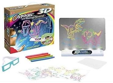 Magicna 3D tabla za crtanje sa 3D naocarima Durgariiii napokon je i