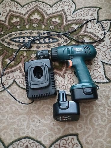 uglovka za beton: Bežična bušilica/odvijač Black & Decker 12V - Model: Black & — 1