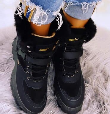 puma disk: High boots — 6