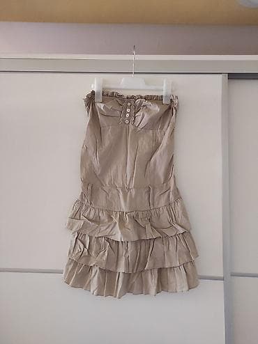 Velicina xxs/xs. Pamucna haljina. Poluobim struka 34, poluobim grudi