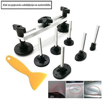 Motorcycles & Scooters: 1) Nov metalni alat za izvlačenje ulubljenja sa 7 stopa za lepljenje — 10