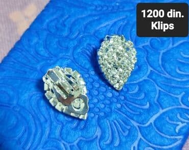 desigual torbe nova kolekcija: Clip-on earrings, Material: Crystal — 1