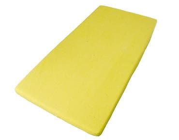 Frotirski čaršav 140x70 cm – žuti - Mek i udoban čaršav od elastičnog
