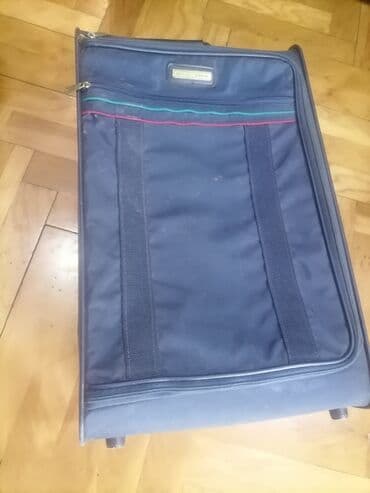 teget torbe: Large suitcase, color - Blue — 8