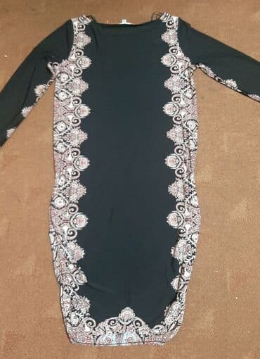 haljine sa kaisem: L (EU 40), color - Black, Cocktail, Long sleeves — 12