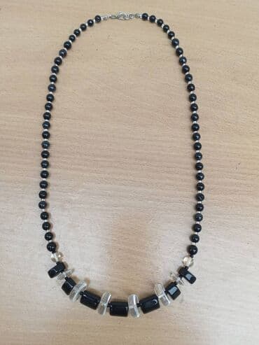srebrni lancic cena: Ogrlica u Art Deco stilu Vintage ogrlica u Art Deco stilu iz 80 god — 4