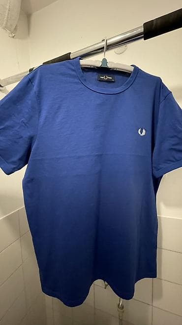 Men's T-shirt Fred Perry, bоја - Tamnoplava