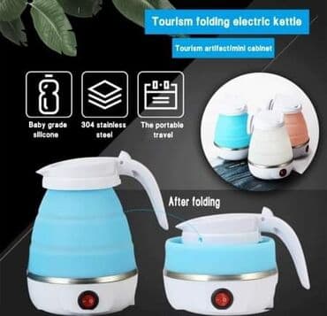 Kitchen Appliances: Džezva silikonska sklopiva 0.6L Ova revolucionarna džezva je sklopiva — 4