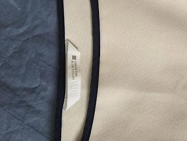 Men's Footwear: ZARA haljina bez rukava, midi dužine, elegantne krem boje sa — 4