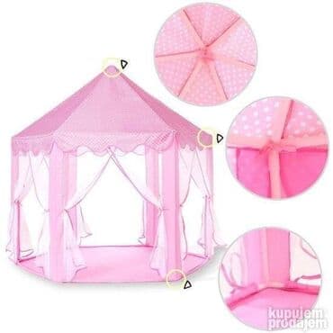 Stolovi: Sator za princeze nov sator sa baldahinima 2 boje za samo 1890 dinara — 3