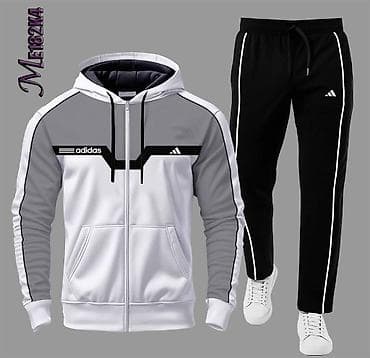 lacoste bela majica: Trenerka Adidas, bоја - Šareno — 4