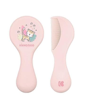 dr scholl proizvodi za negu stopala: KIKKA BOO četka i češalj za bebe Savanna PINK – šifra proizvoda: KKB4 — 2