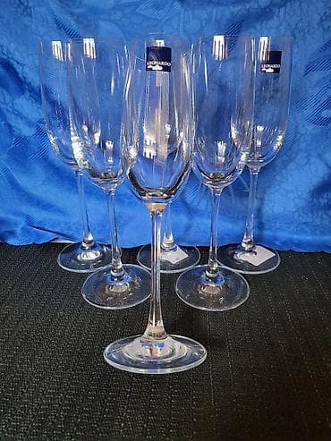 čaše za čaj: Case nove za vino,kristal Leonardo Nemacka iz 2000ih.god. Nemacke — 8