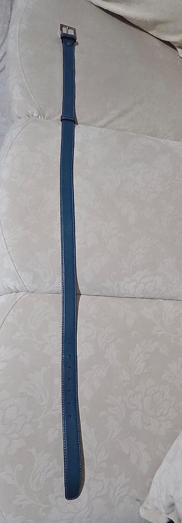 vunene pantalone zenske: Kožni kaiš Creazioni Leonardo – Made in Italy - Materijal: prirodna — 2