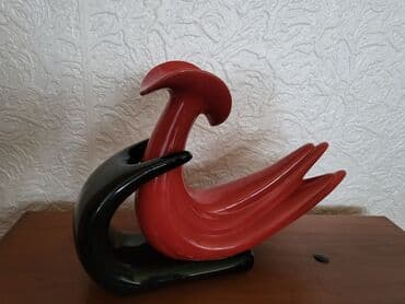vaza sa cvecem crtez: Vaza nova umetnicka,vintaz,rucni rad. Visina. 21cm — 2