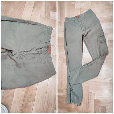 Pantalone, M, Dzeparke, bоја - Maslinasto zelena — 2