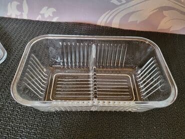 čajnik za turski čaj: Posuda nova staklena za margarin,maslac itd. Posuda — 9